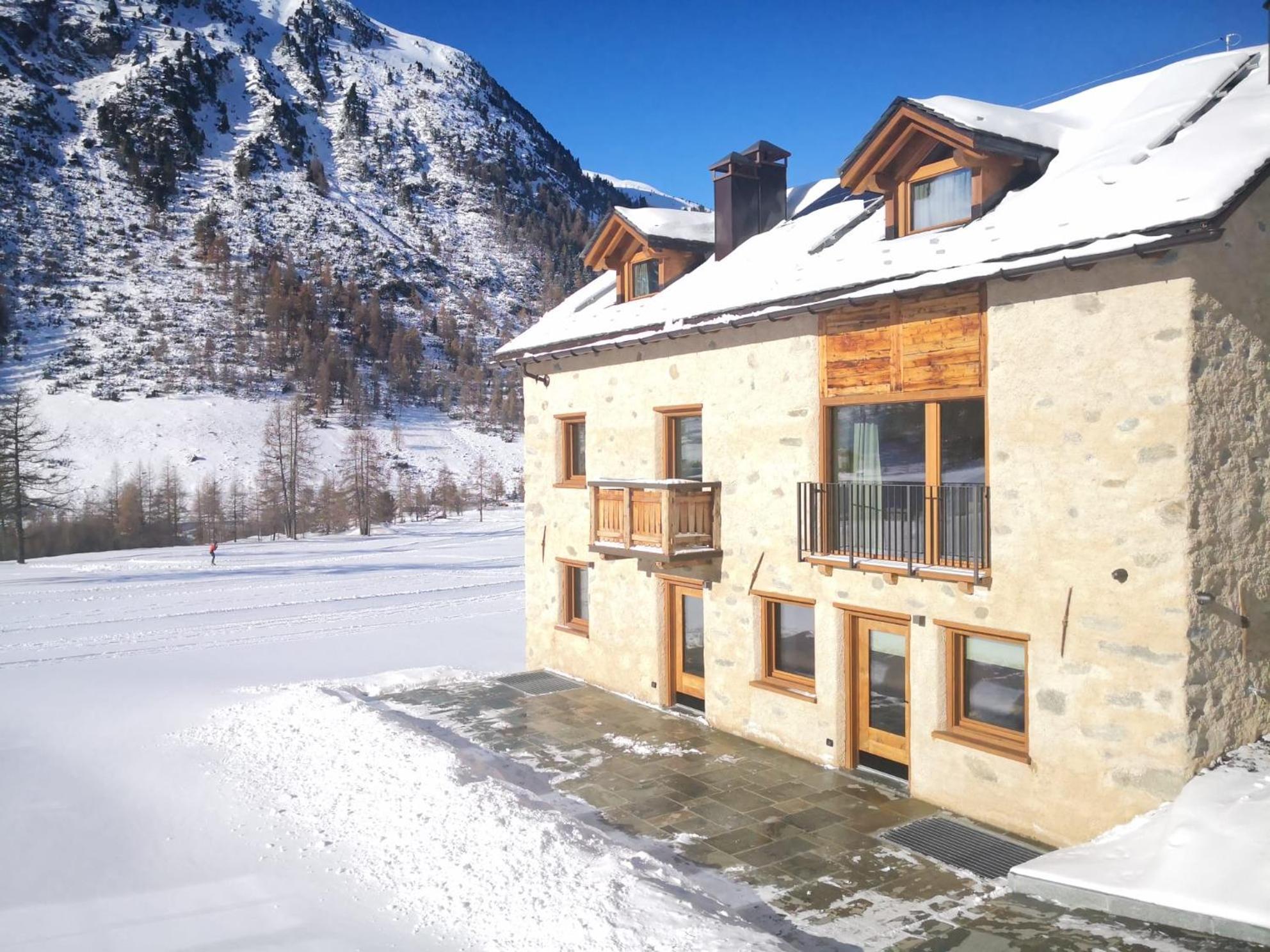 Chalet Aria Pura Livigno Exterior foto